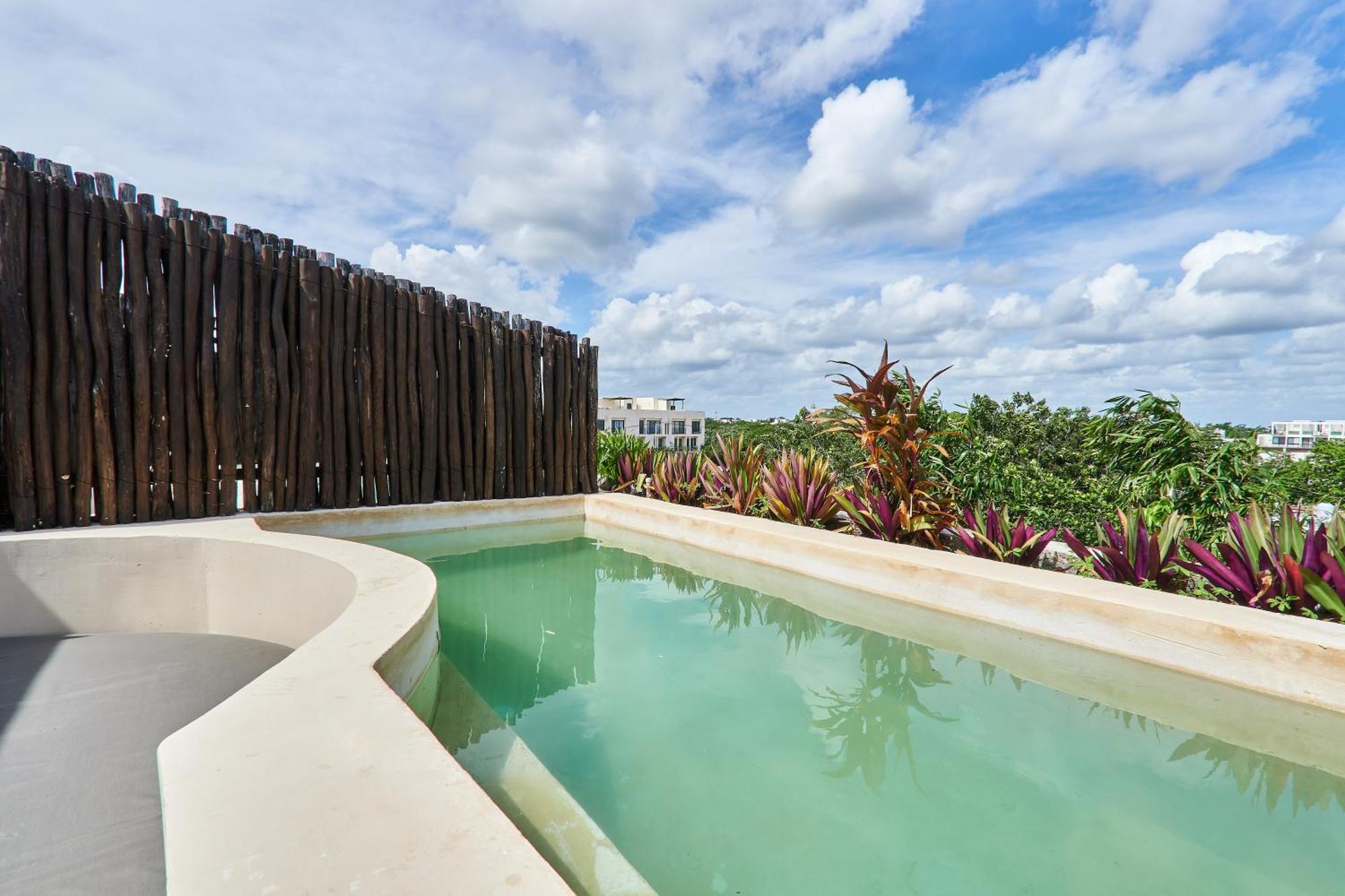 Dhalia - Private Roof With Pool & Beach Club Access Tulum Exteriör bild