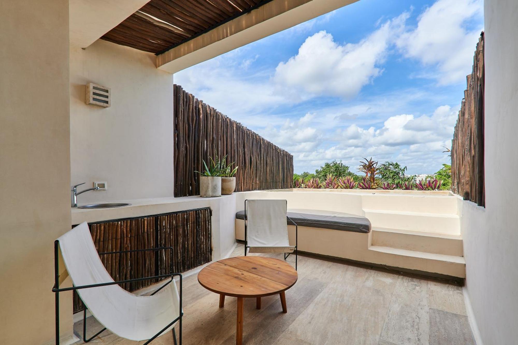 Dhalia - Private Roof With Pool & Beach Club Access Tulum Exteriör bild